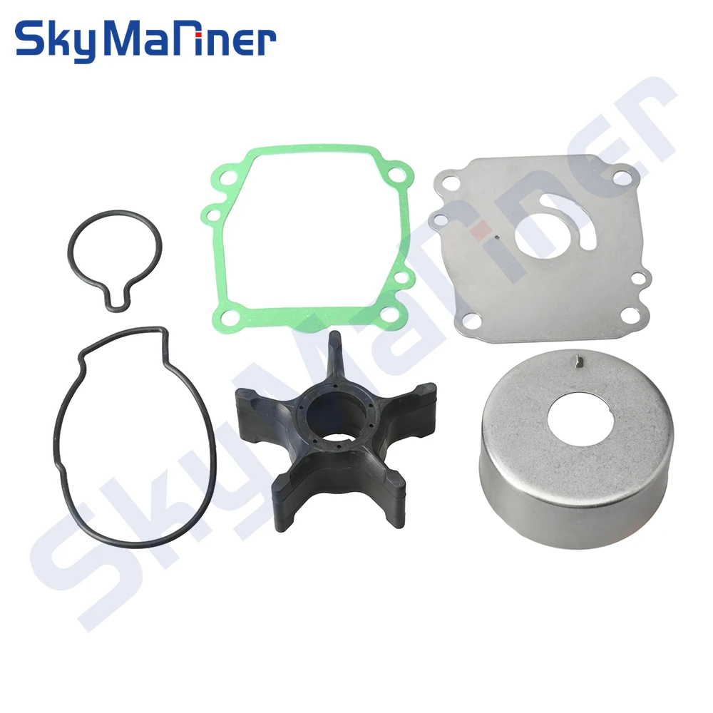 Water Pump Impeller Service Kit 17400-92J00 For Suzuki Boat Engine 4 Stroke DF90 - DF140 2001-201 Accessories Replaces Parts