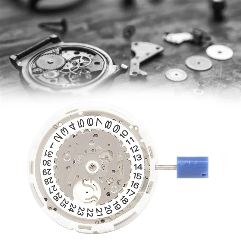 YN55 Watch Movement with Handle YN55A Single Calendar High-Precision Automatic Mechanical Watch Movement Replacement