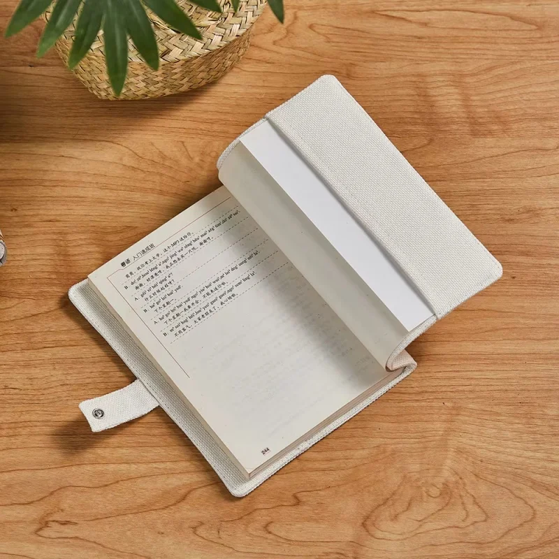 10pcs/Lot DIY Sublimation Blank Cotton Linen Book Holster Notebook Book Jacket for Ink Print Free Shipping