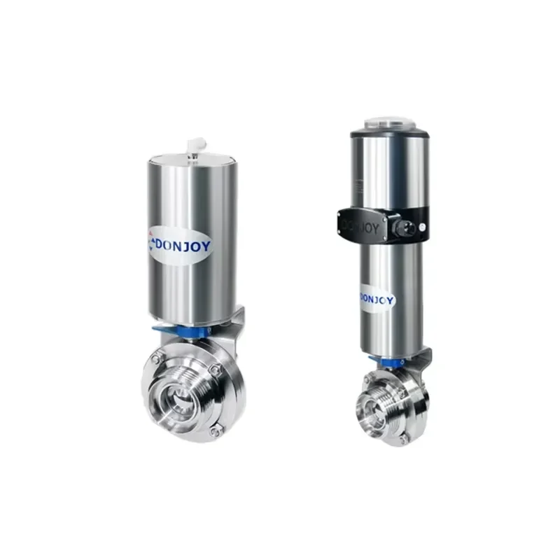 for DONJOY VQD100S1 Butterfly Pneumatic Ball Valve 1 Inch Stainless Steel Flow Control OEM Customizable Industrial Automation