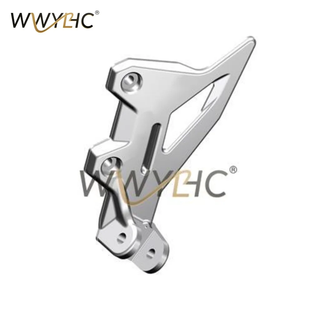 ZT703R Motorcycle Parts Front Left Foot Pedal, Foot Pedal Bracket Aluminum Triangle Probe Nail