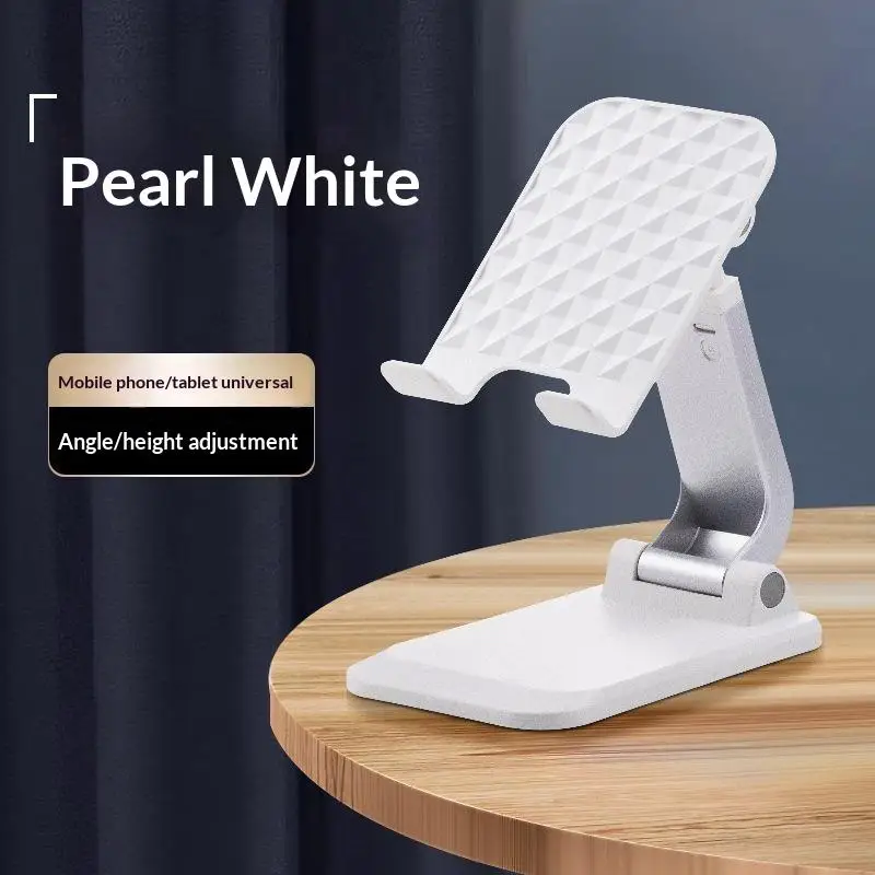 Foldable ABS Desktop Phone Stand Scalable Adjustable Portable Stable Hands‑Free Bracket for Smartphone Tablet Desktop Daily Use