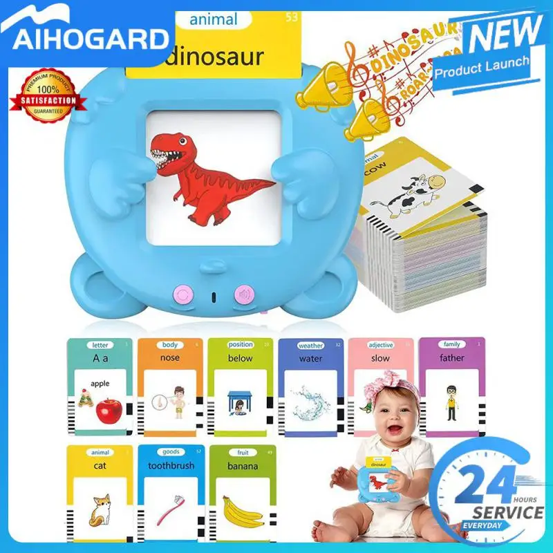 

Rechargeable English Education Talking Flash Memory Card Machine Toys Pure FlashCards Early Children's Intelligence Games Music