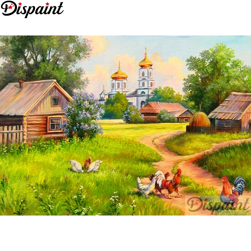 Dispaint Full Square/Round Drill 5D DIY Diamond Painting 