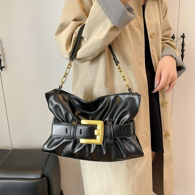 

Diaper Bag Stylish Vintage Leather Tote Elegant Designer Crossbody Bag For Women Stylish Minimalist Purse