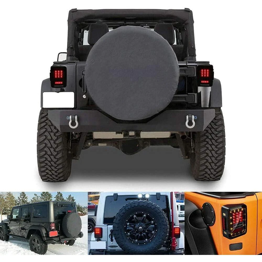 

12V DC IP6 1 Pair Car Rear Light, LED Brake Lights Turn Signal Light for Jeep Wrangler Unlimited JK 4 Door 2007-2016