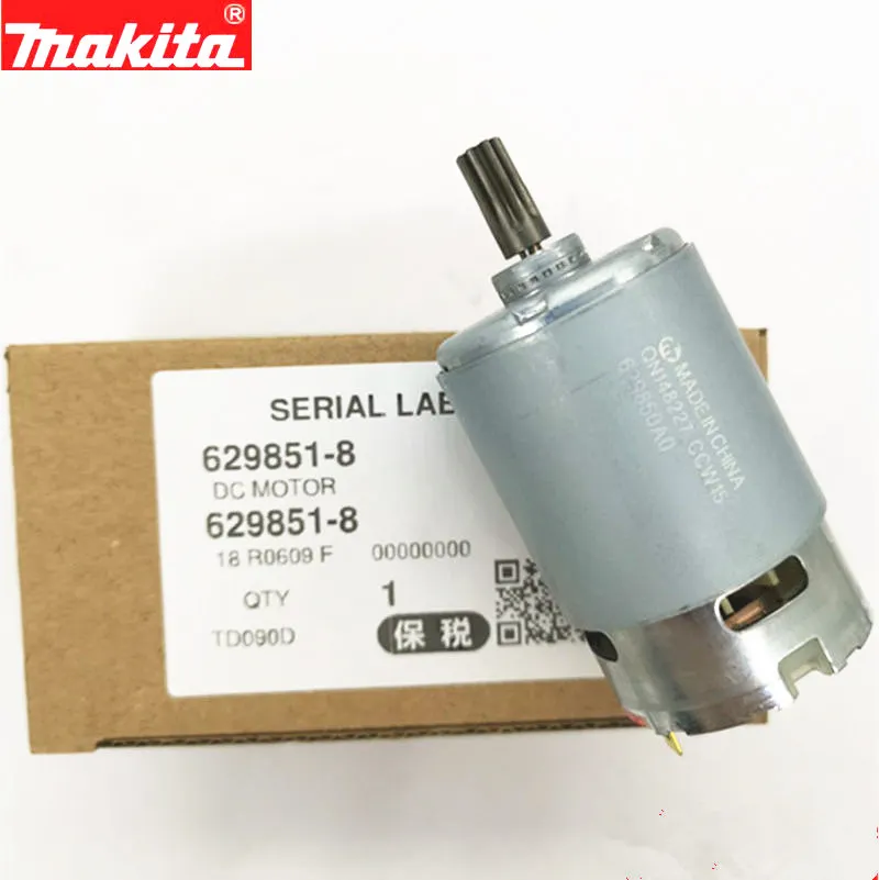 makita 6298518 motor dc de dentes rotor 108v para td090dwe td090dw td090d dt01 dt01z dt01zw broca e screwdrive 01