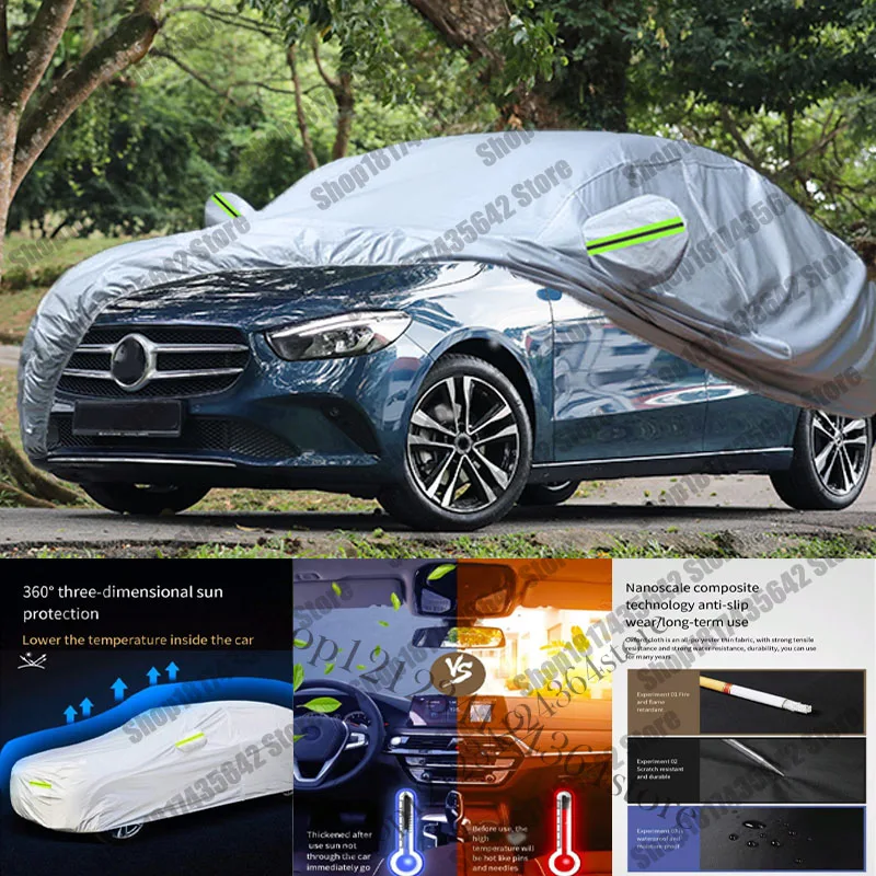 

Outdoor Car Cover Anti-UV Sun Shade Rain Snow Wind Protection Cover For Mercedes Benz B Class B180 B200 B150 B170 B250 B250e