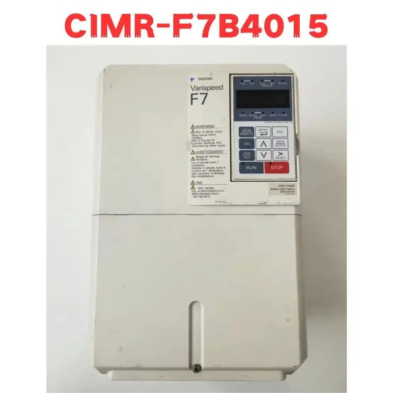 

Second-hand CIMR-F7B4015 CIMR F7B4015 Frequency Converter Tested OK
