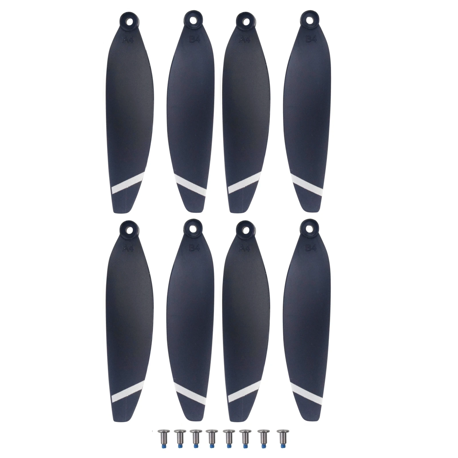 8PCS Propellers For S136 Brushless Obstacle Avoidance Drone,RC Quadcopter Spare Blades