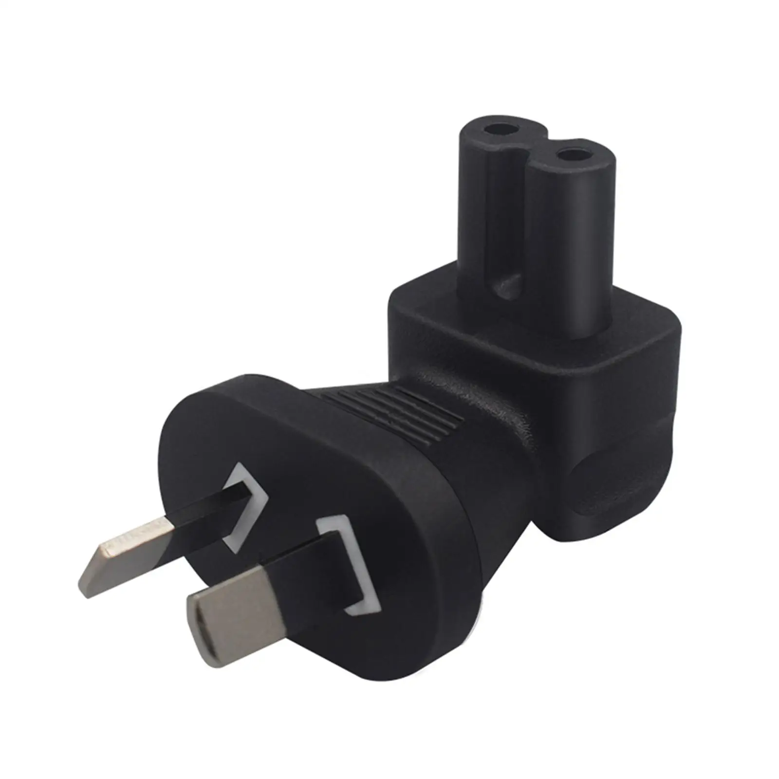 AU Two Pin Male Plug to IEC 320 C7 Female Power Adapter Spare Parts sockets