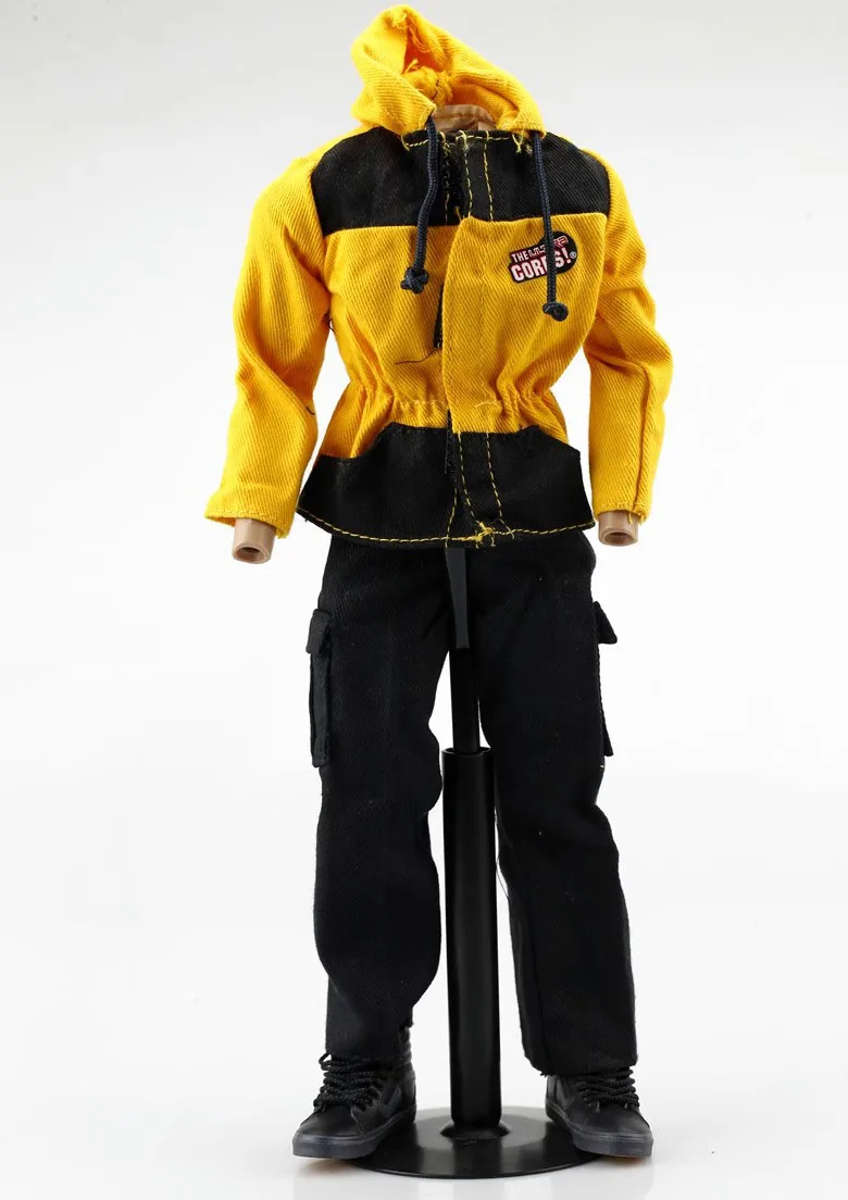 

1/6 Soldier Fashion Trends Hooded Jacket Trousers High Quality Model Accessories Fit 12'' Action Figure Body In Stock
