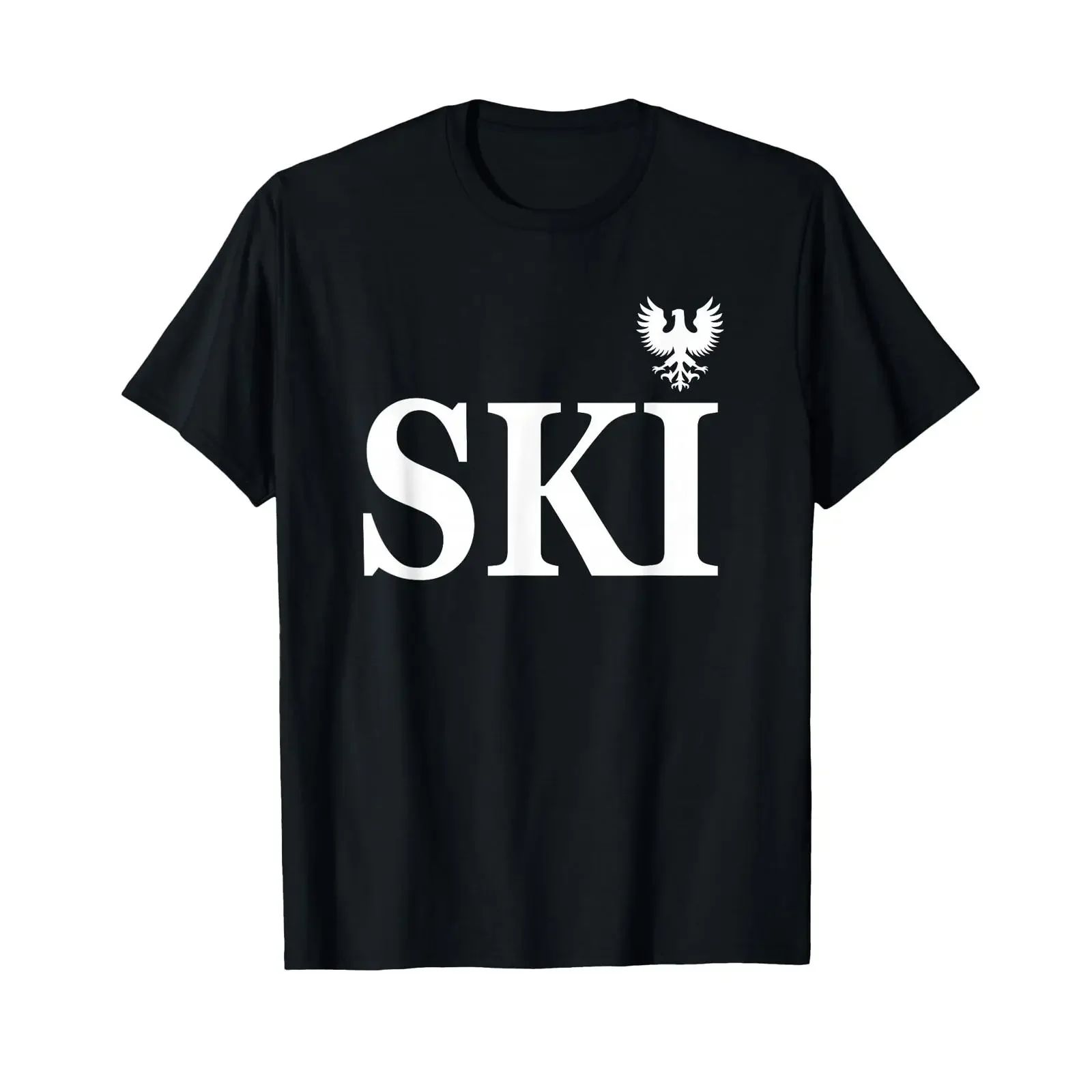Polish Heritage Ski Last name T Shirt vintage Washed Casual Top For Everyday Wear Breathable Comfortable fashion Versatile