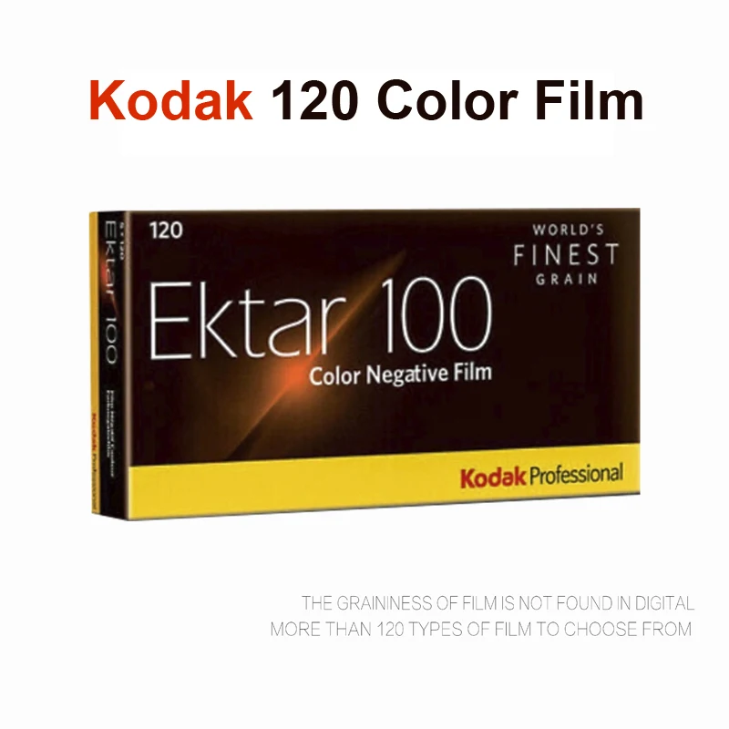 Kodak 120 Color Film Ektar 100 Professional Negative Film Medium Format Camera ISO100 Fine Grain