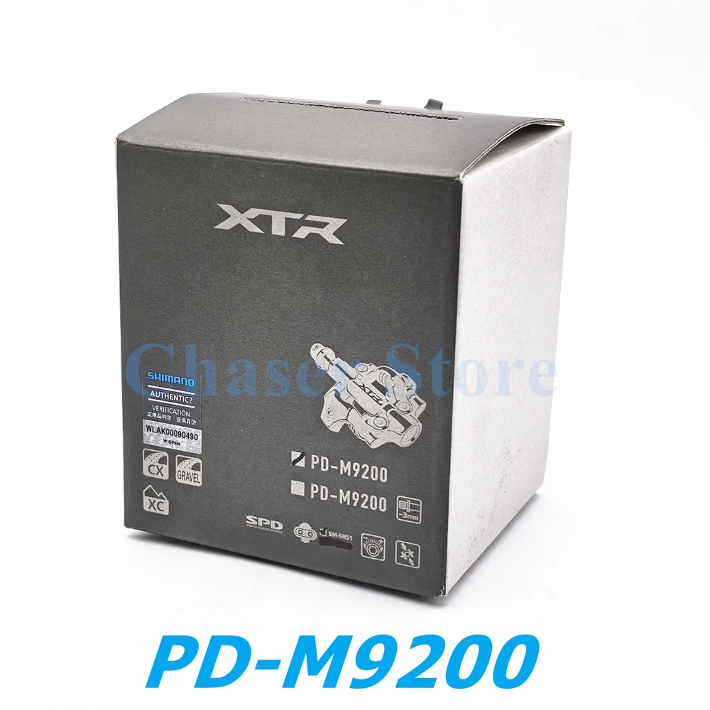 시마노 NEW XTR PD-M9200 MTB SPD 페달 크로스컨트리 라이딩용 양면