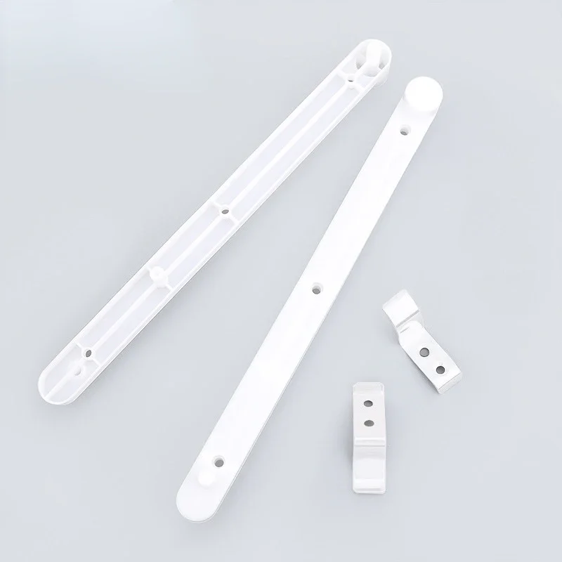 Hidden Flip Up Door Plastic Guide Rail for Cabinets Bookcases Storage Cabinets Hidden Door Accessories Hidden Door Side Rails