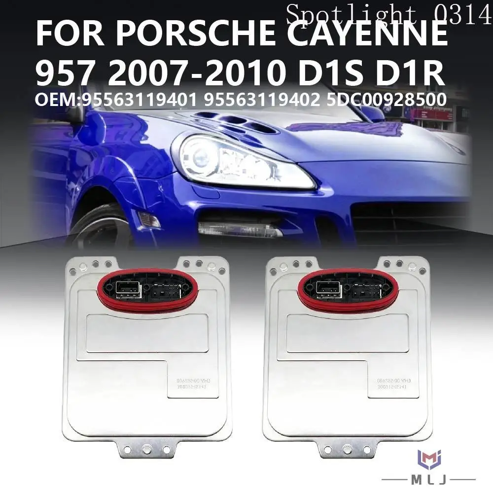 

95563119401 95563119402 D1S D1R Для Porsche Cayenne 957 2007-2010 Модуль балласта ксеноновых фар HID 5DC00928500 Автоаксессуары