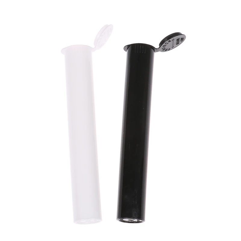 Plastic Cigarette Storage Tube 116mm Vial Cigarettes Waterproof Airtight Tube Smell Proof Cigarette Solid Storage Seal Container