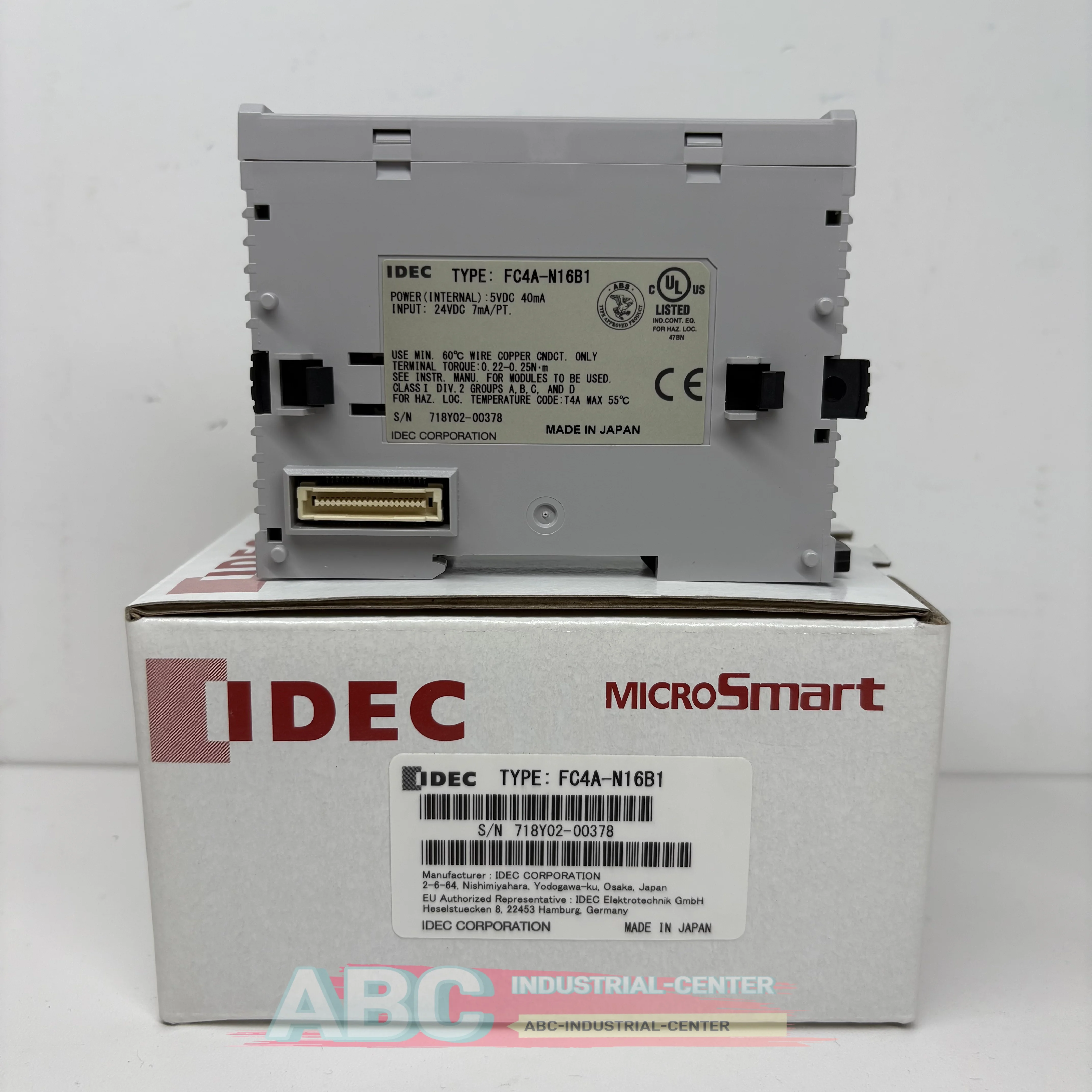 Nuevo controlador lógico programable original FC4A-N16B1