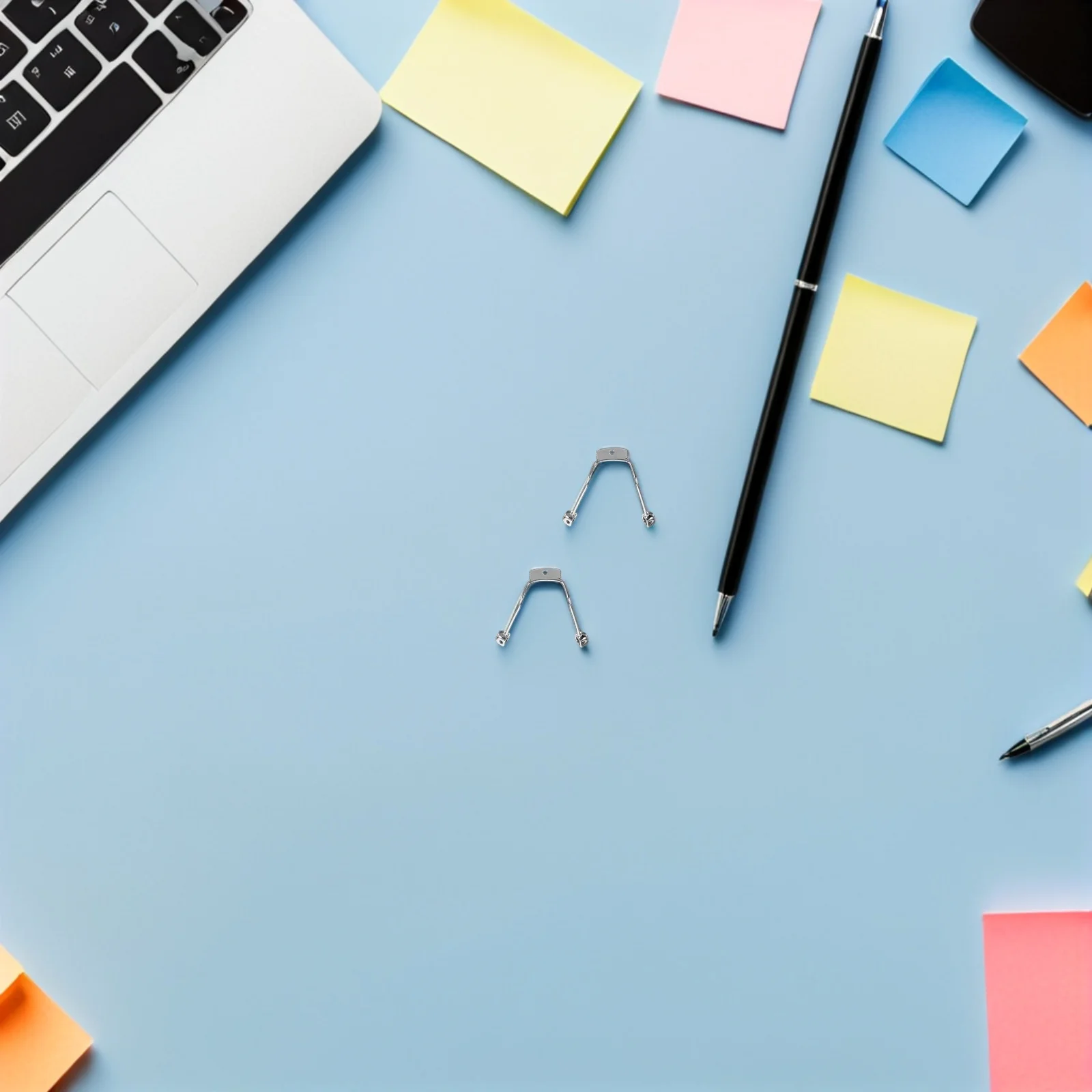 قطعتان من دعامة وسادة الأنف القابلة للاستبدال - حامل وسادة أنف للنظارات المعدنية، مناسب آمن ومضاد للانزلاق للارتداء اليومي في الهواء الطلق #2