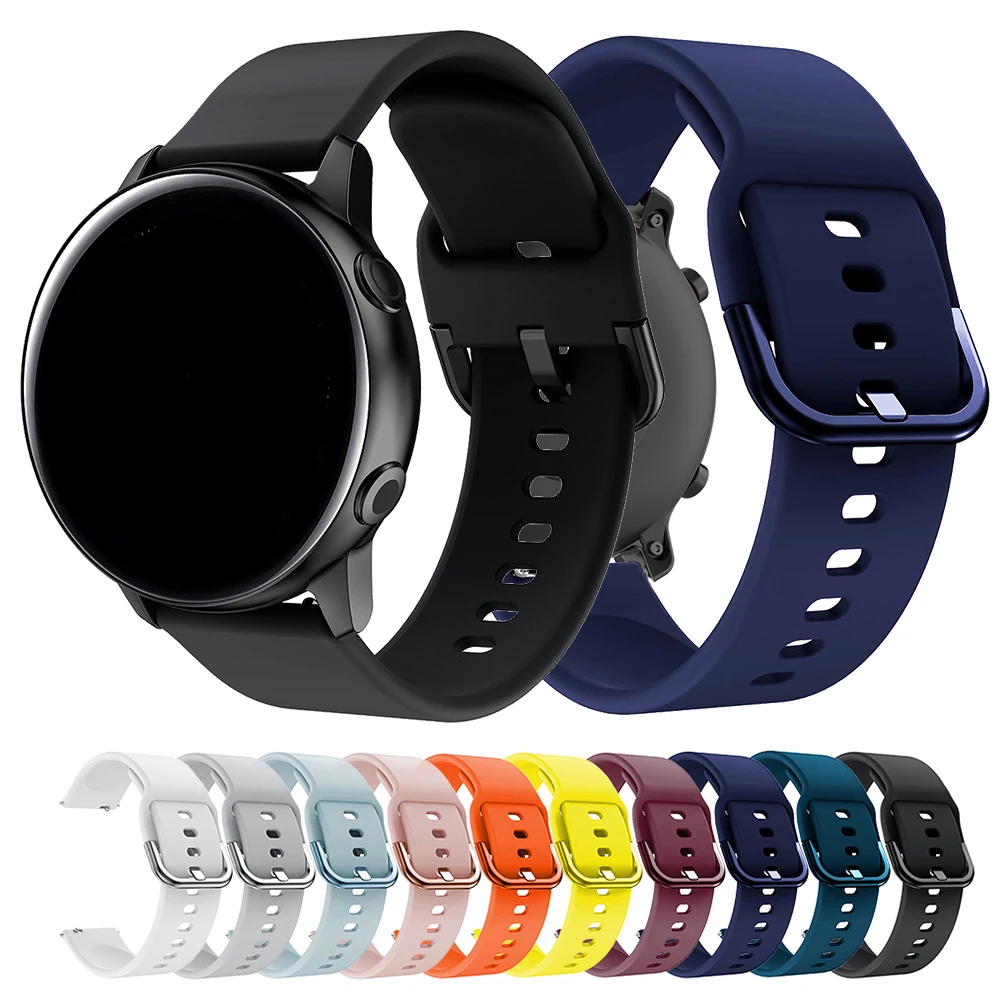 yZ[z20mm 22mmVRXgbv Samsung Galaxy Watch 3/4/5/6/7 Active 2 Gear S3 Huawei Watch GT 4/3/2p pvoh