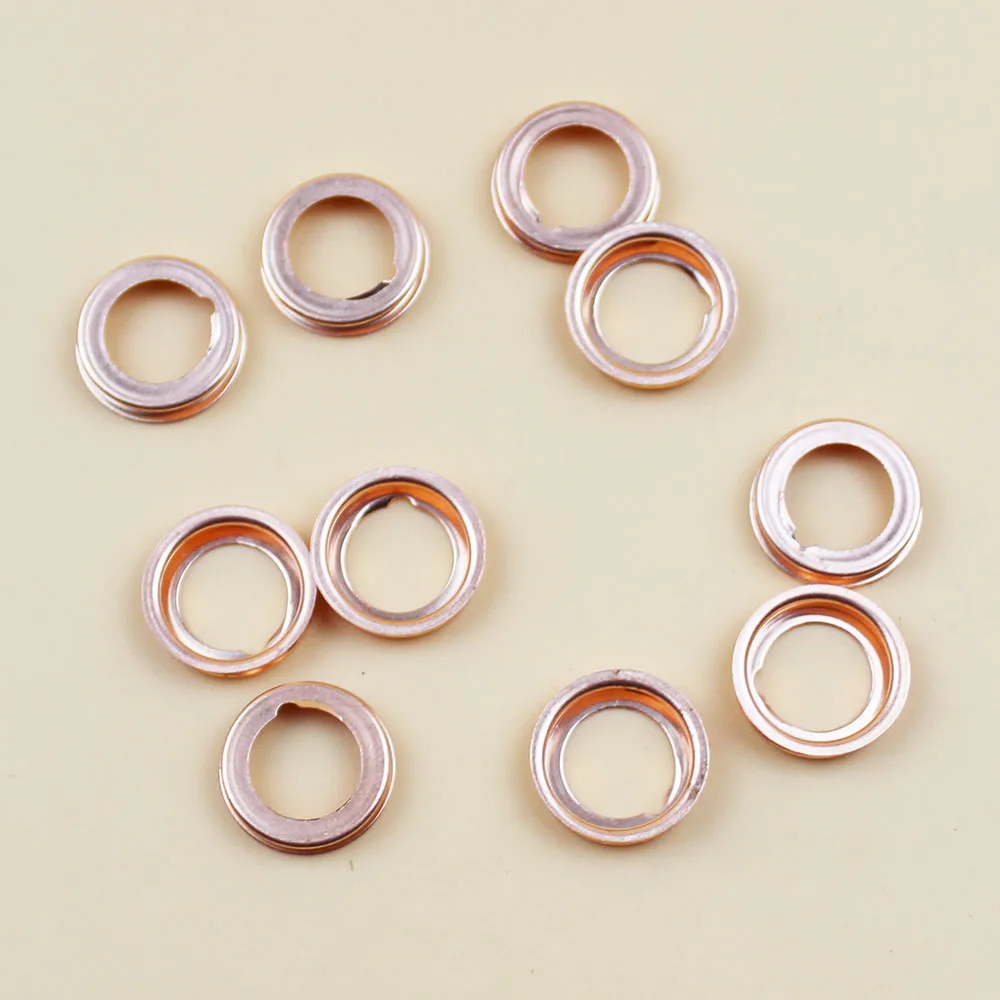 Car Styling 10Pcs Oil Drain Plugs Washers Gaskets 1102601M02 for Infiniti EX35 G20 for Nissan Altima 370Z Cube Frontier