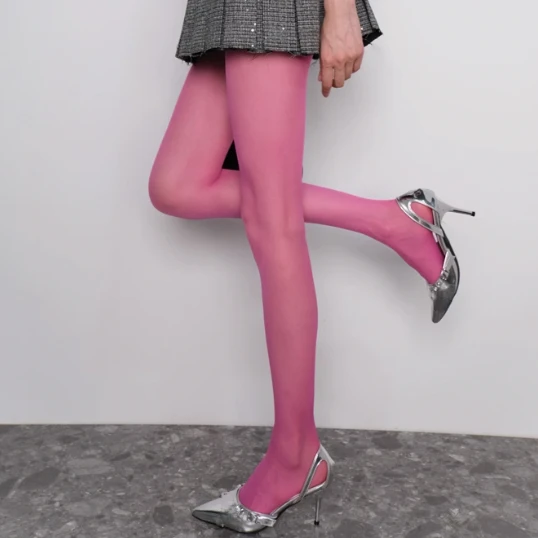 Erótico quente rosa meia-calça pura coxa alta bodystockings feminino diário meia-calça sexy lingerie deusa meias para fora usar medias