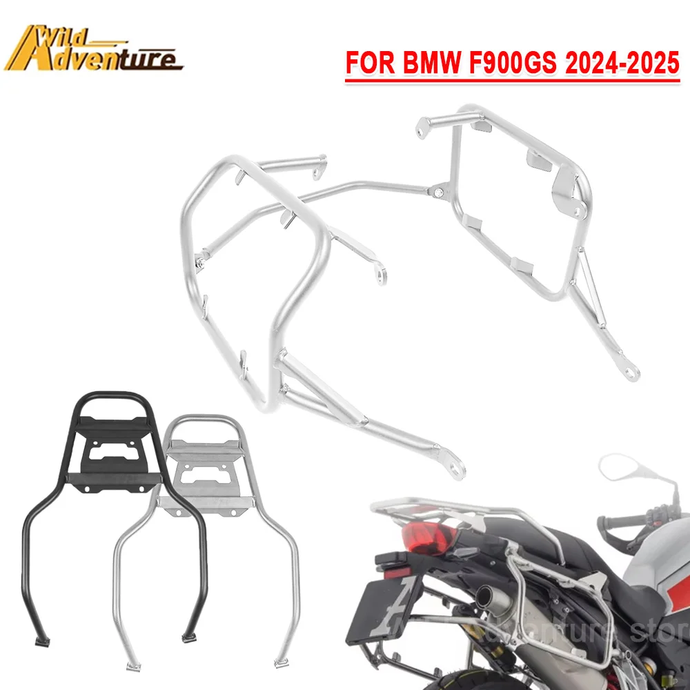 

Motorcycle Luggage Rack Rear Carrier Luggage Rack Tailbox Fixer Holder Tailrack Rear Luggage For BMW F900GS F900 GS 2024-2025
