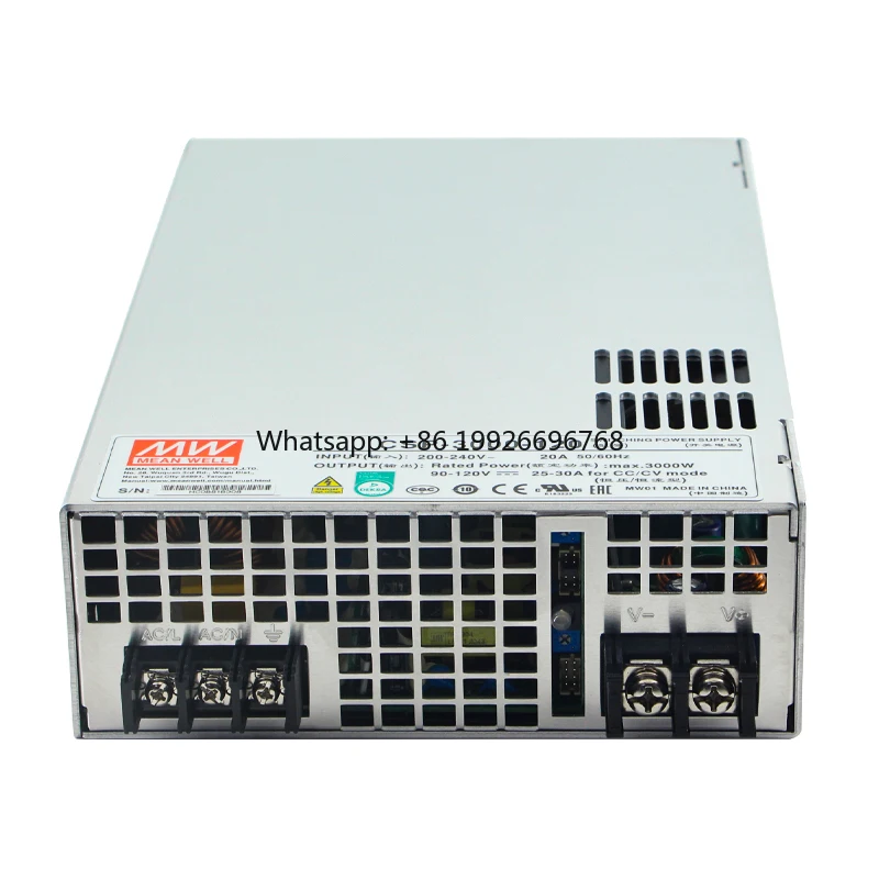 

CSP-3000-250 3000W 250V 12A Industrial PFC Single Output Switching 250V DC Power Supply for Lifting Machines