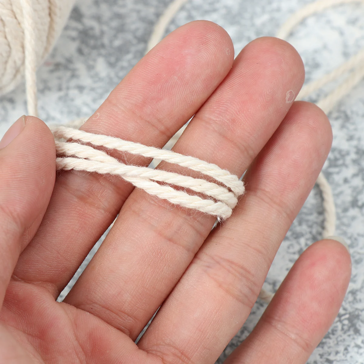 

200M 3Mm Cotton String Natural For Arts Craft Diy Packaging Repair Quilting Tapestry Sewing Decoration Twine Rope Crafts Thread