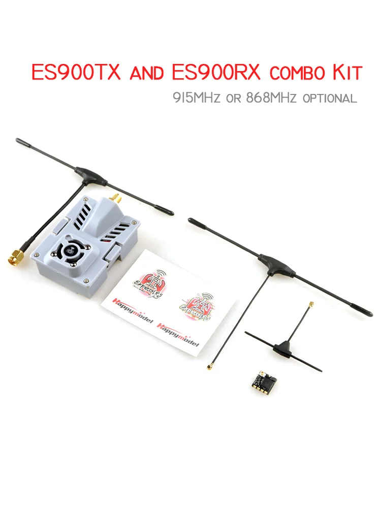 HappyModel ES900TX Module récepteur ES900RX 915Mhz 868MHz ExpressLRS ELRS pour avion RC FPV Drone longue portée pièces de bricolage