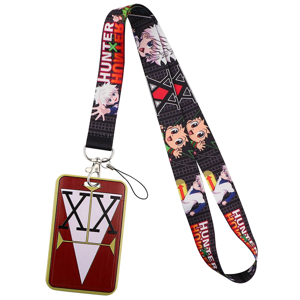 Correa para el cuello de dibujos animados de Anime, cordones para tarjeta de identificación, gimnasio, correa para teléfono móvil, soporte para insignia USB, cuerda, bonito llavero de regalo