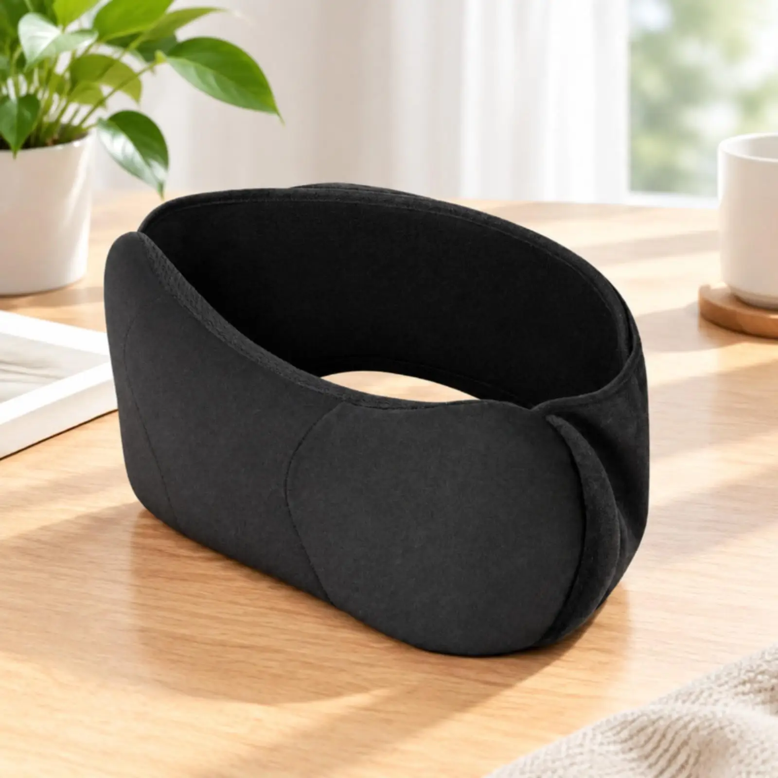 Support Cushion with Hook-and-Loop Closure Ergonomic Wearable Cushion Adjustable Breathable for Office Workers