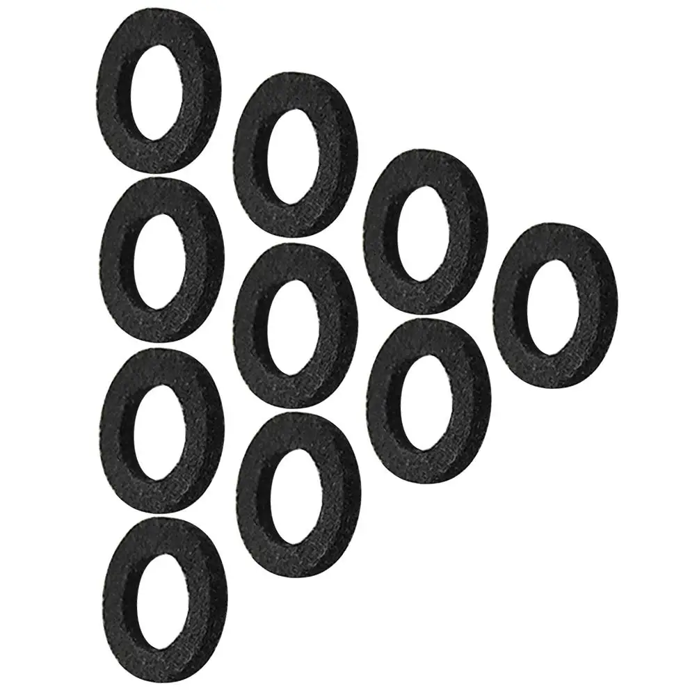 

10 Pcs Trumpet Key Fix Supplies Cushion Felt Washer Musical Instrument Accessories Pad Repair Tools