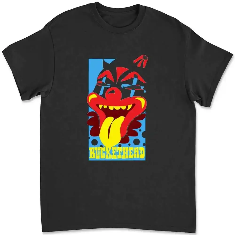 Buckethead Punk Rock Hardcore Metal T-shirt QUWS