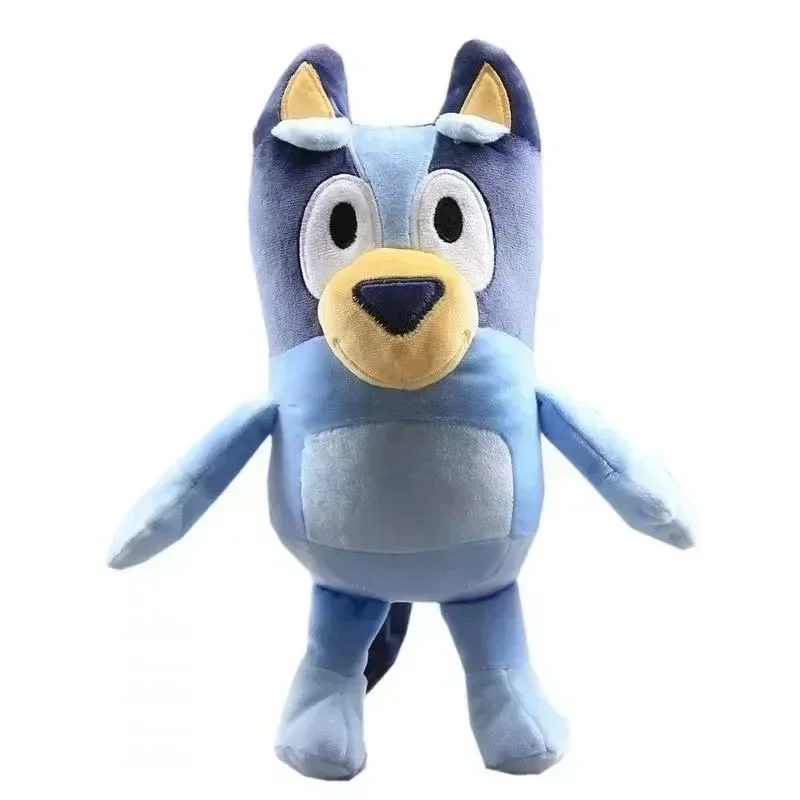 Blueyed Dog Bingo Family 17cm 28cm juguete de peluche perro de dibujos animados muñecos de peluche suaves regalos de cumpleaños y Navidad familia Blue-y Bingo