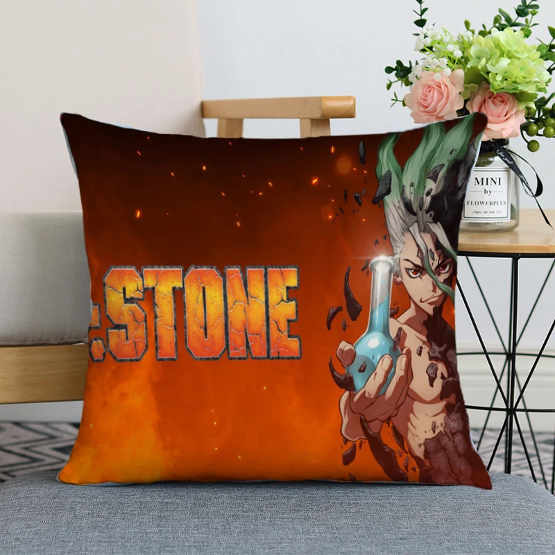 

DR STONE Sleeping Pillows Cover Cute Pillow Covers Ornamental Pillows for Living Room Pillowcase Cases Cushion Sofa Decorative