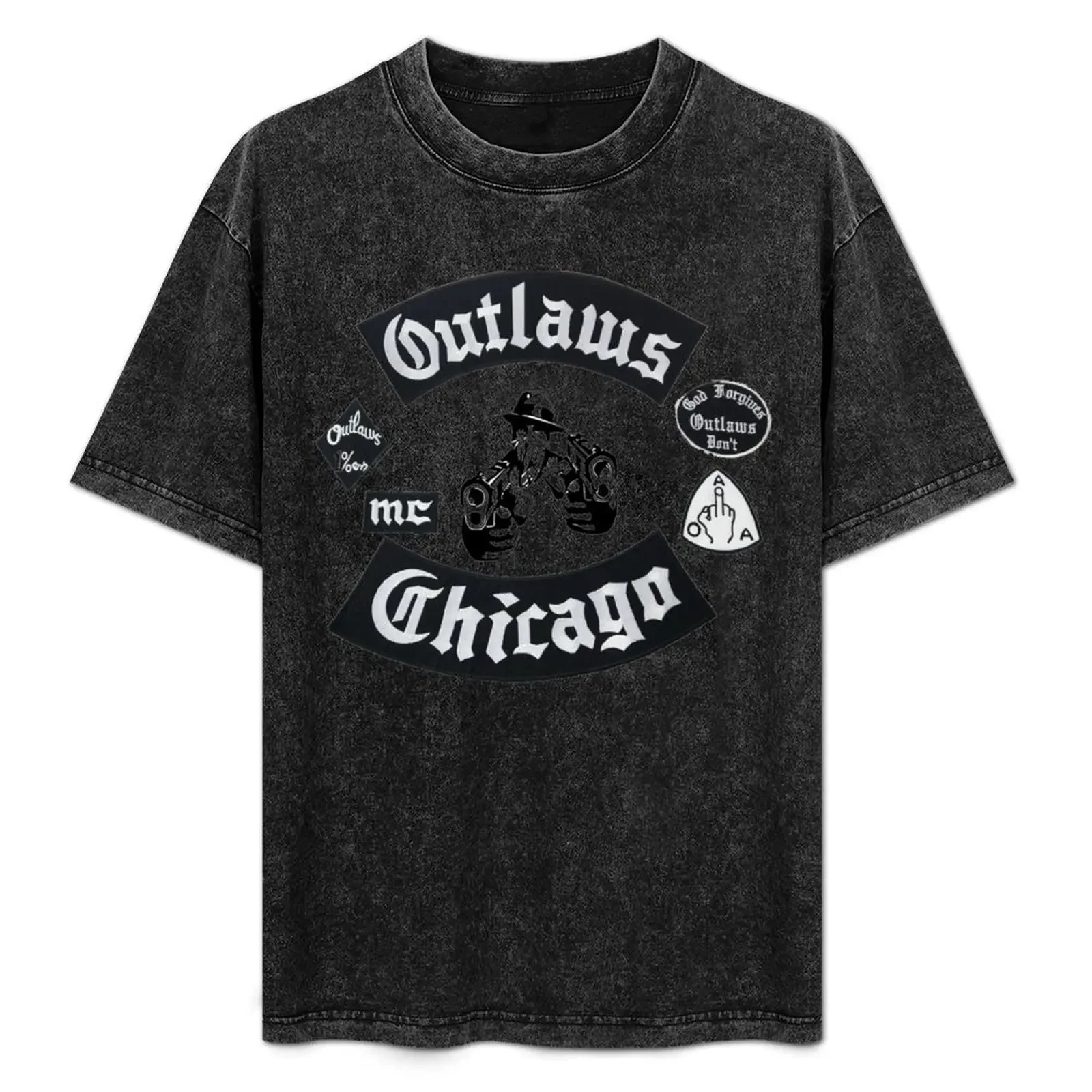 

CHICAGO OUTLAWS MOTORCYCLE CLUB T-Shirt cute clothes animal prinfor boys fashion shirts tees mens clothing