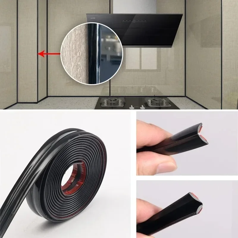 Room Decoration Interior Trim Strips Wall Stickers Corner Decorative Strips Home Decor Garden Peel and Stick Posters