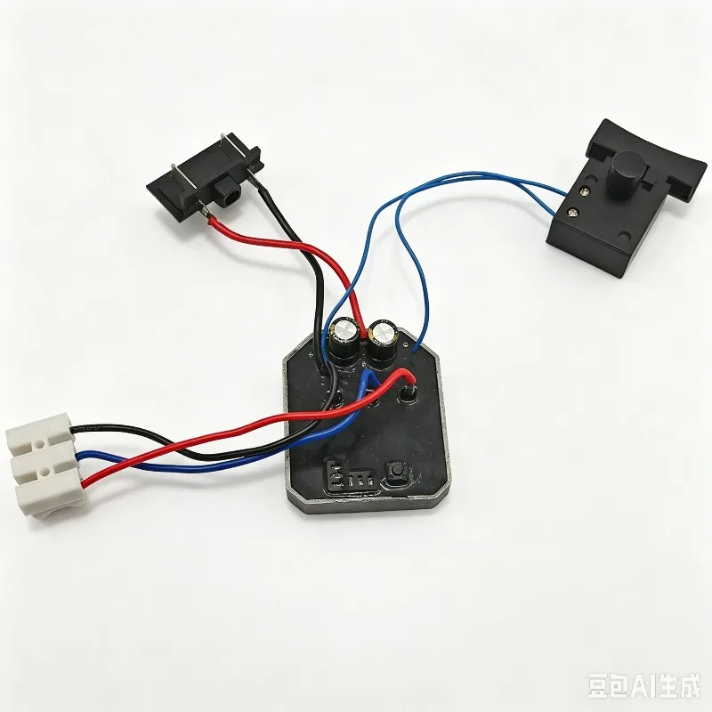 Brushless Angle Grinder Controller Switch Assembly, Pin Lithium Battery Angle Grinder Control Board 02695