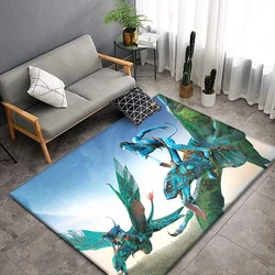 Avatar Movie Carpet Rug for Living Room Bedroom Decoration Picnic Camp Kitchen Carpet Crawling Carpet Decoration