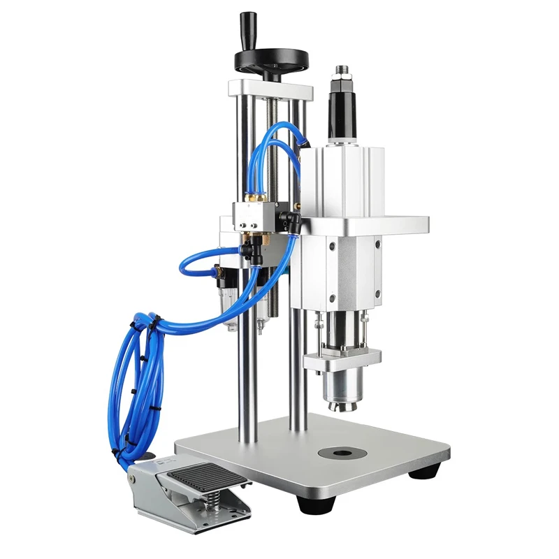 YT-80ZX Flacon pneumatische rolmachine, Afdekmachine, Automatische sluitmachine, Farmaceutische aluminium plastic dopafdichting