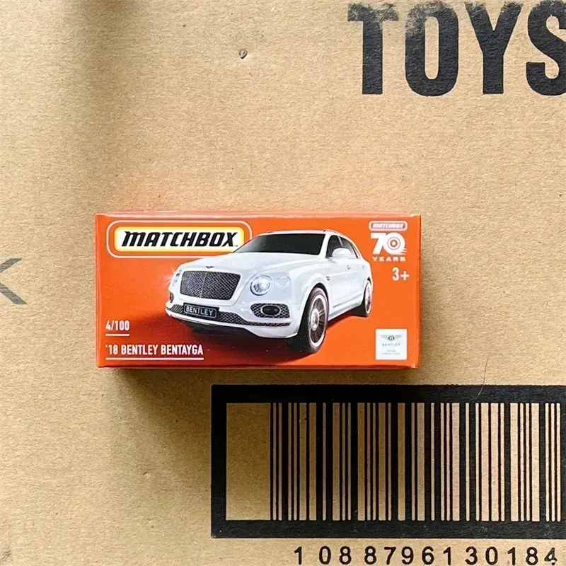 Original Matchbox Car Alloy 1:64 Diecast New Tesla Colol Box 70th Anniversary Model Engineering Vehicle Toys for Boys Collector