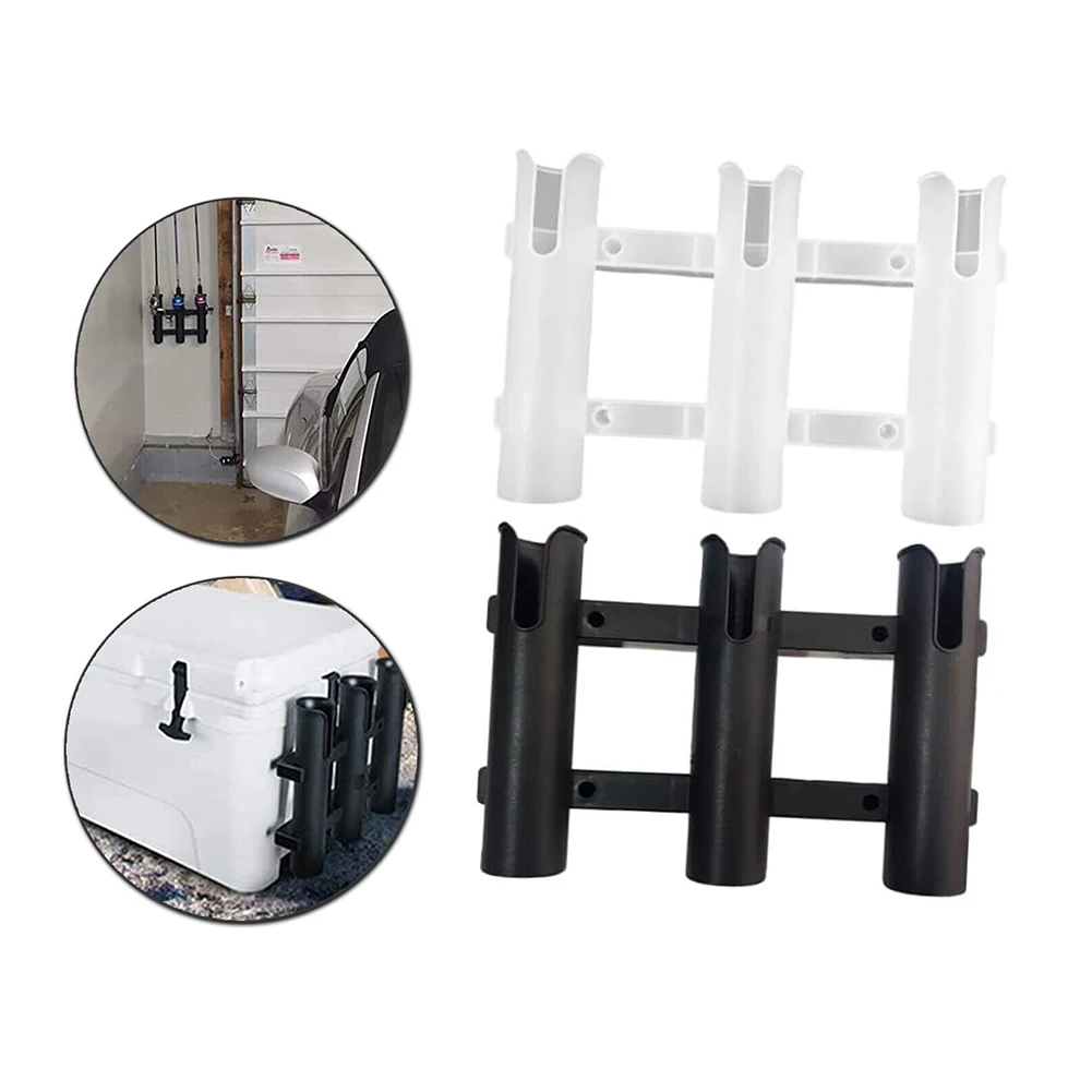 Boat Plastic Fishing Rod Rack Holder Portable Lightweight Spinning Durable Pole Tube Mount Bracket Socket Rack Accessories