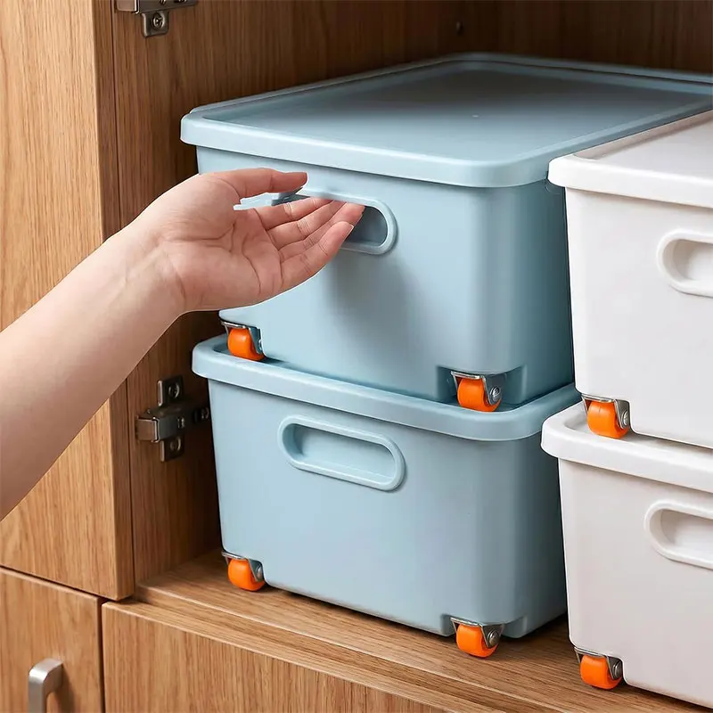 Universal Caster Wheels Mini Pulley with Screws Low Profile Rotating Wheel for Furniture Storage Box Trash Cabinet Appliance