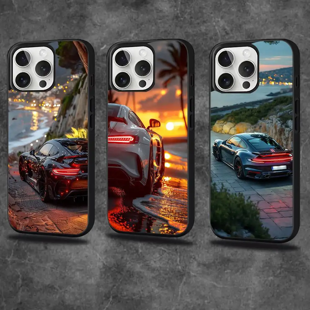 

Sport Car M-Mercedes-Cool Phone Case For iPhone 16,15,14,13,12,11,Pro,Max,Plus,Mini,SE4,E Magnetic Magsafe Wireless Charging