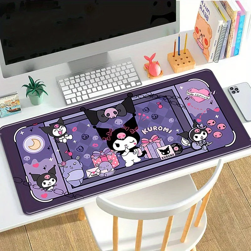 MINISO Melody Cinnamoroll Kuromi почтовый коврик для мыши с мультяшными персонажами нескользящий игровой коврик для компьютера