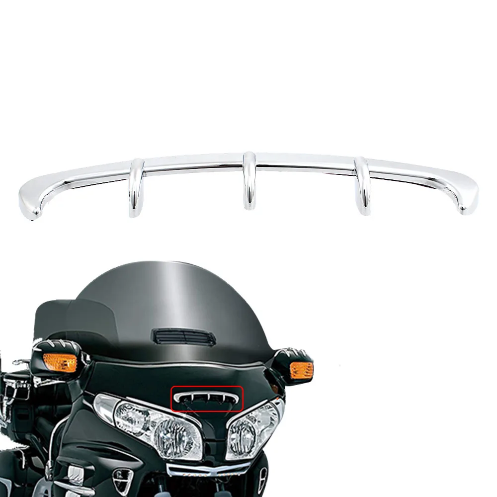 Для HONDA Goldwing 1800 Золотое крыло GL1800 2001-2011 Motrocycle декоративные аксессуары передний обтекатель Совок вентиляционное отверстие воздуховод отделка