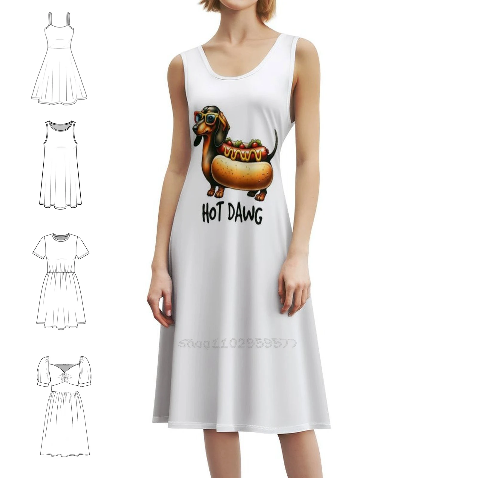 Hot Dawg Animal Pun…