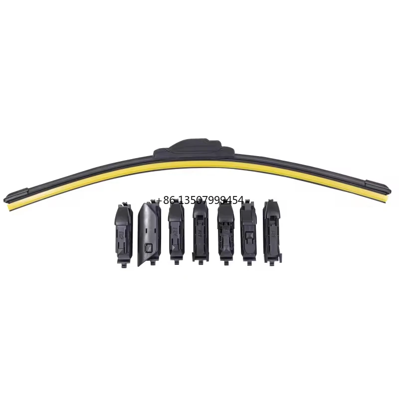 

Wholesale 14-28 Inches Auto Frameless Low Noise Rubber Wiper Multifunction Universal Car Front Windshield Rain Wiper Blade